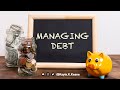 How to manage debt kaylakkeane