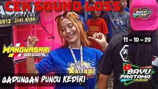 MANGKASARI CEK SOUND LOSS DI GADUNGAN PUNCU KEDIRI SAMPAI DIBUBARKAN POLISI