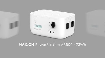 Unboxing MAX.ON (Pylontech Amber Rock) PowerStation AR500 473Wh | 2 | Mini Power