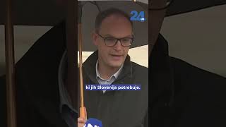 24UR┃Anže Logar je predsednici države dejal, da pričakuje dolgo povolilno debato.