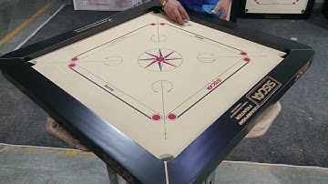 Siscaa Champion Fighter Carrom Board 20 Mm | Available on IndiaMART