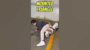 Mounted Triangle ✅ #Selfdefense #Martialarts #fyp #foryou #foryoupage #react #reaction #how #howto