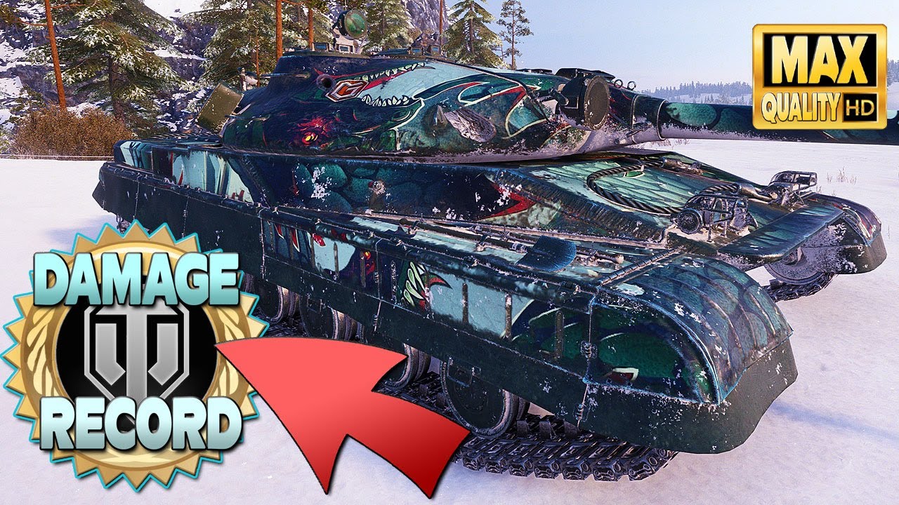 Объект 780: НОВЫЙ РЕКОРД УРОНА - World of Tanks