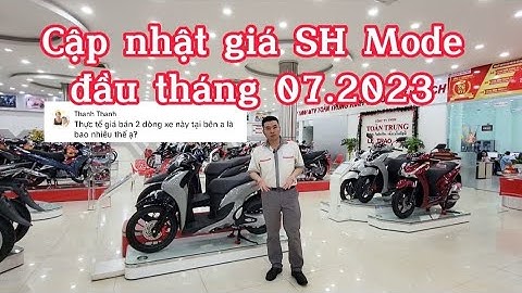 Xe sh mode giá bao nhiêu 2023 năm 2024