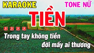 Karaoke Tiền Ngọc Sơn Tone Nữ Nhạc Sống Dễ Hát Karaoke Phi Long
