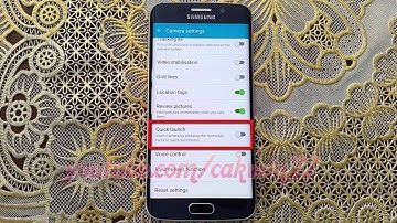 How to Enable Open Camera by pressing Home key twice in quick succession on Samsung Galaxy S6 or S6