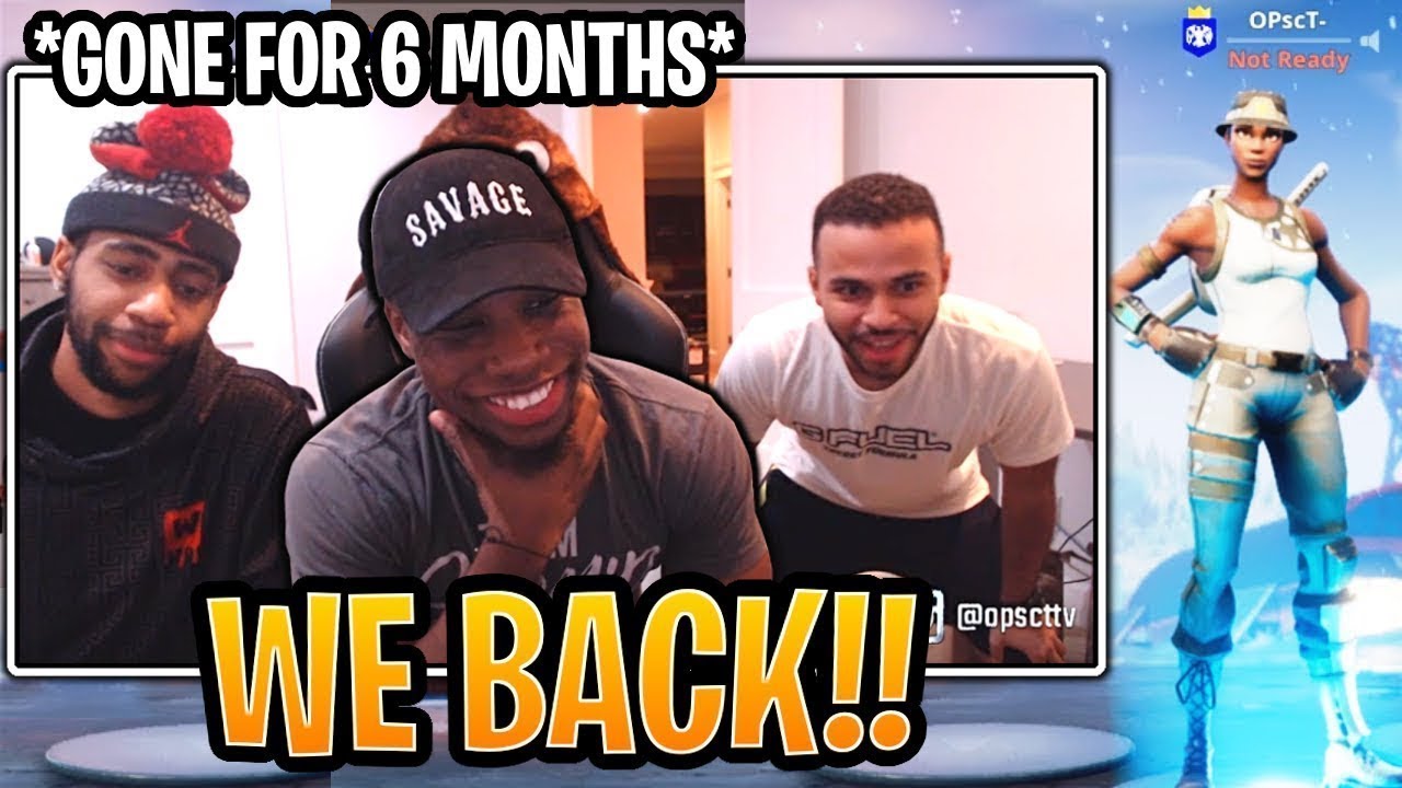 TSM OPscT is FINALLY Back on Twitch! (Daequan, Myth and Hamlinz SURPRISE!) - Fortnite Moments
