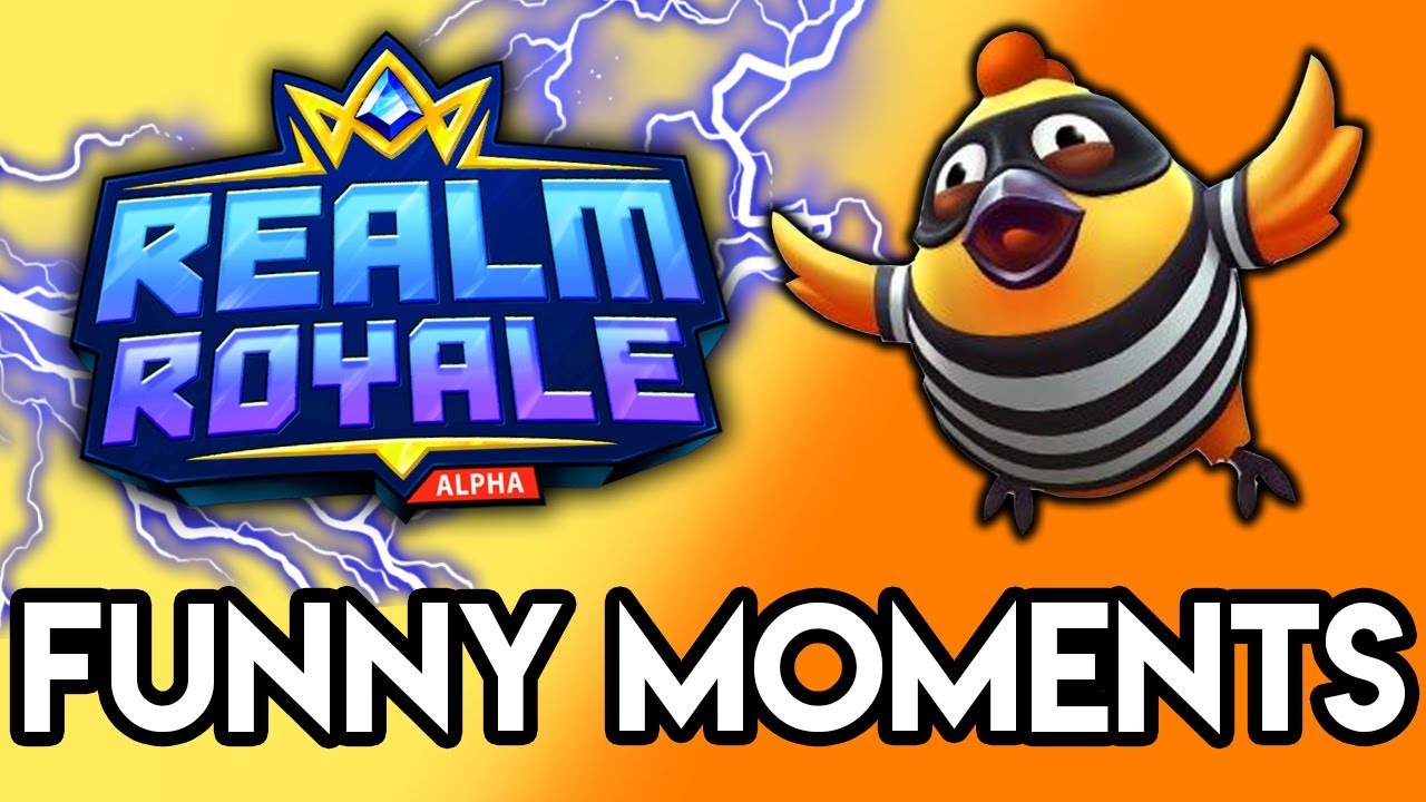 REALM ROYALE FUNNY MOMENTS! (New Battle Royale First Reaction)