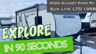 Exploring The 2024 Sun Lite Ltd 19Rb In 90 Seconds Veurinks Rv Center Grand Rapids, Mi Dealer