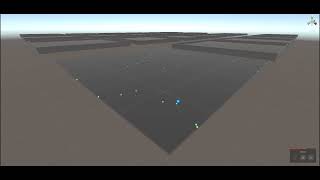 ML Agents Agent Collecting Spheres in a 2D Environment