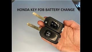 Honda Civic Jazz CRV Accord Key Fob Battery Replacement by SC Spares 3,234 views 6 months ago 1 minute, 36 seconds