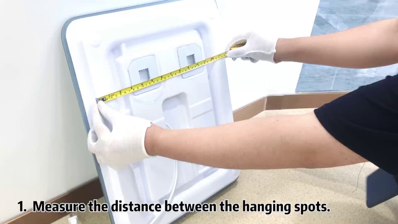 How to Mount A Lighted Bath Mirror (DIY) YouTube