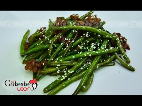 Reteta De Fasole Verde Picanta In Stil Chinezesc Cu Carne Tocata