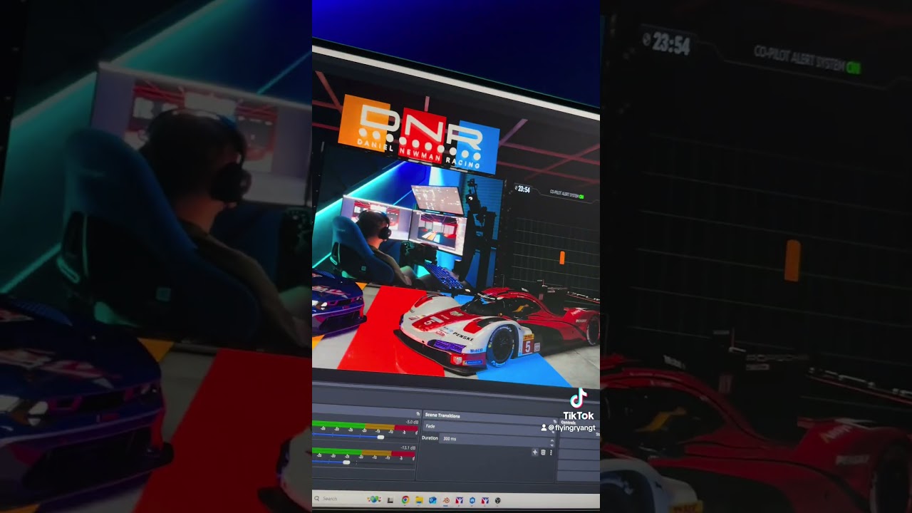 Daniel Newman Racing Sim Dash 