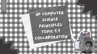 APCSP 1.1 Collaboration