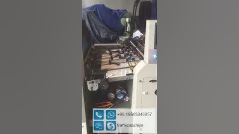 Taurus Two Color Paper/Nonw-woven Bag Offset Printer