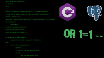SQL INJECTION BASICS   C# AND POSTGRESQL EXPLOITATION