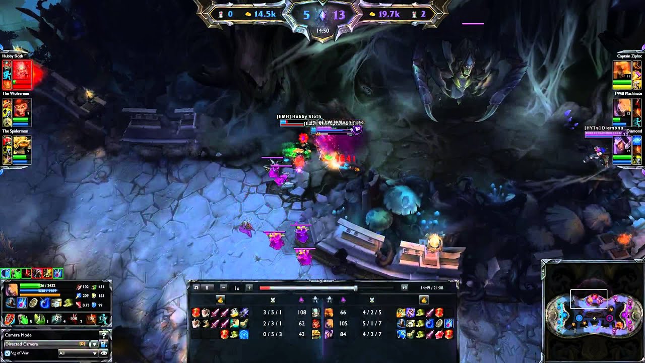 DontMashMe 3s Adventure Highlight: Singed Bait into Vilemaw with Diamond on Talon