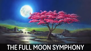 ✨The Full Moon Symphony🌹#videoviral #youtubevideo #artvideo #drawingvideo #trending #viralvideo #art