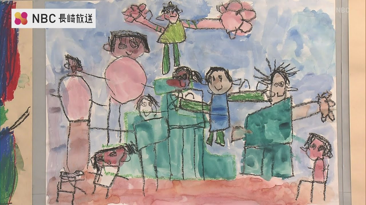 絵画や工作など長崎市内の子どもたちの力作 約500点を展示 第41回「童