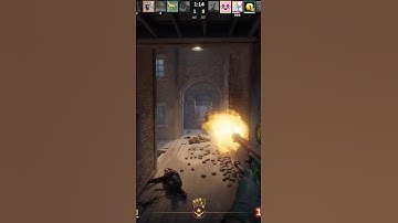 Insane AWP ace on train in CS2! #shorts #cs2 #csgo #counterstrike #gaming #ace