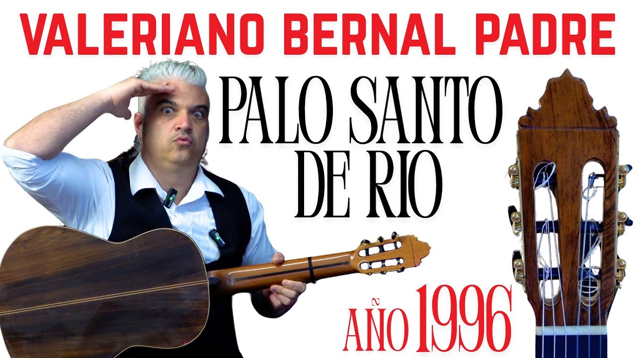 💎GUITARRÓN palo Santo RIO Valeriano Bernal padre año 1996 OPORTUNIDAD GUITARRA FLAMENCA
