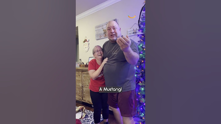 Dad surprised with dream Mustang for Christmas 🙌 #shorts