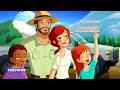 Adventure of Lassie And Zoe  | Theme Song In English | Popular Cartoon In English @PowerKidstv