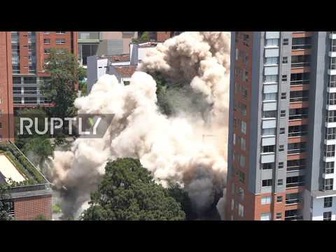 Colombia: Authorities demolish Pablo Escobar’s former home in Medellin