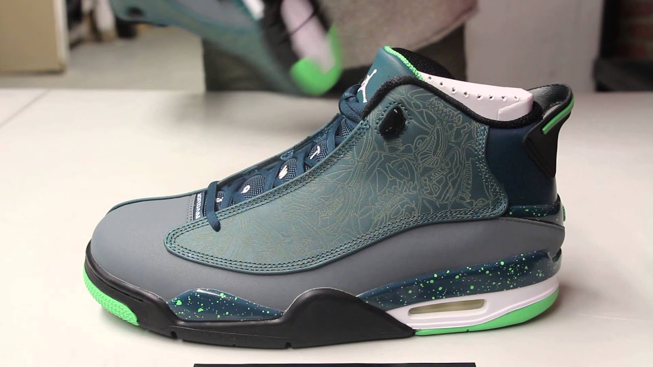 jordan dub zero green