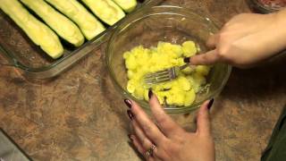 Kitchen Table Productions - Stuffed Zucchini