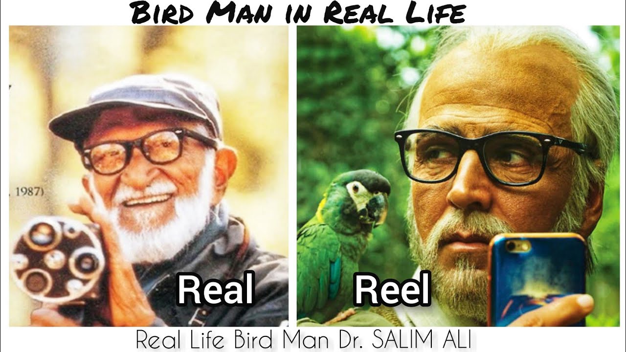 Bird Man in Real Life |  पक्षीराजन की असल जिंदगी | ROBOT 2.0 | Akshay Kumar | Bird  Man Salim Ali.