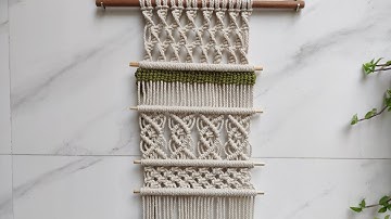 Macrame Wall Hanging Tutorial | Easy Macrame Wall Hanging | Macrame Wall Hanging for Beginners | DIY