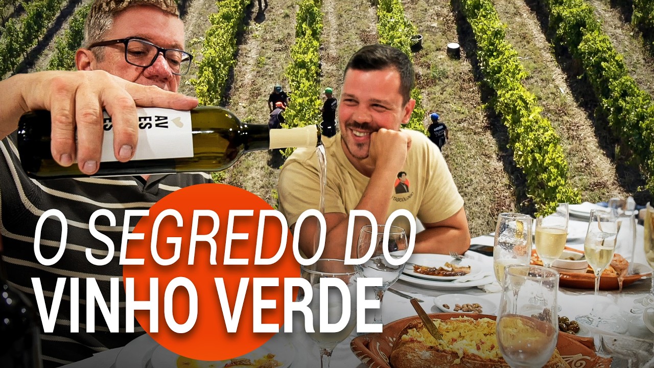 O SEGREDO do VINHO VERDE no MARCO DE CANAVESES (e ainda comi BAZULAQUE!)