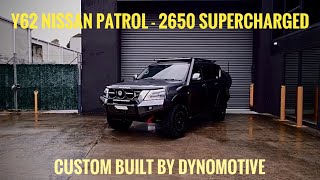 We Fit A Harrop 2650 Supercharger To A Y62 Patrol, Tuned With Uni-X Ecu & Have Full Boost Control