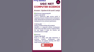 UGC NET Computer Science PYQ Important Questions MCQ | June 2024 solved #computerscience #ugcnetexam