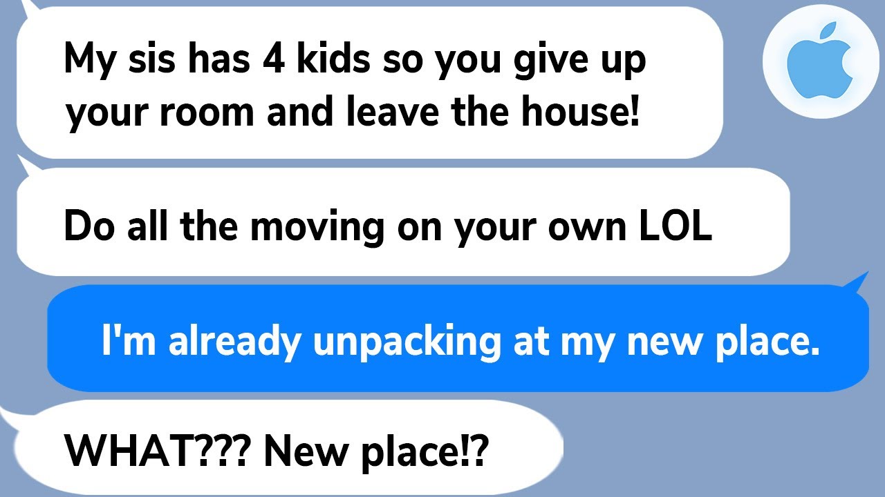 【Apple】Моя свекровь переехала в мой дом со своими четырьмя детьми, но потом...