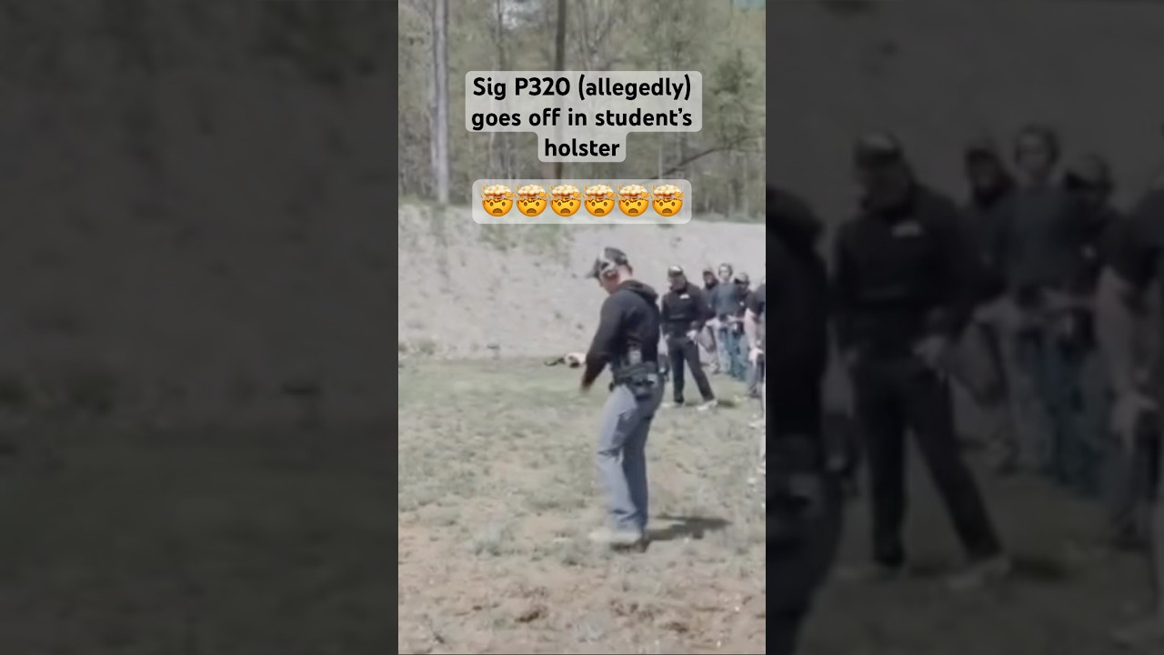 Did you guys see this??? P320 discharges in student’s holster? #SigP320 #AHT Did you guys see this??? P320 discharges in student’s holster? #SigP320 #AHT