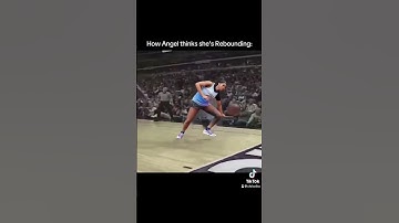 Angel fake rebound stats 😒😒😒 #nba #wnba #angelreesehighlights #caitlinclark