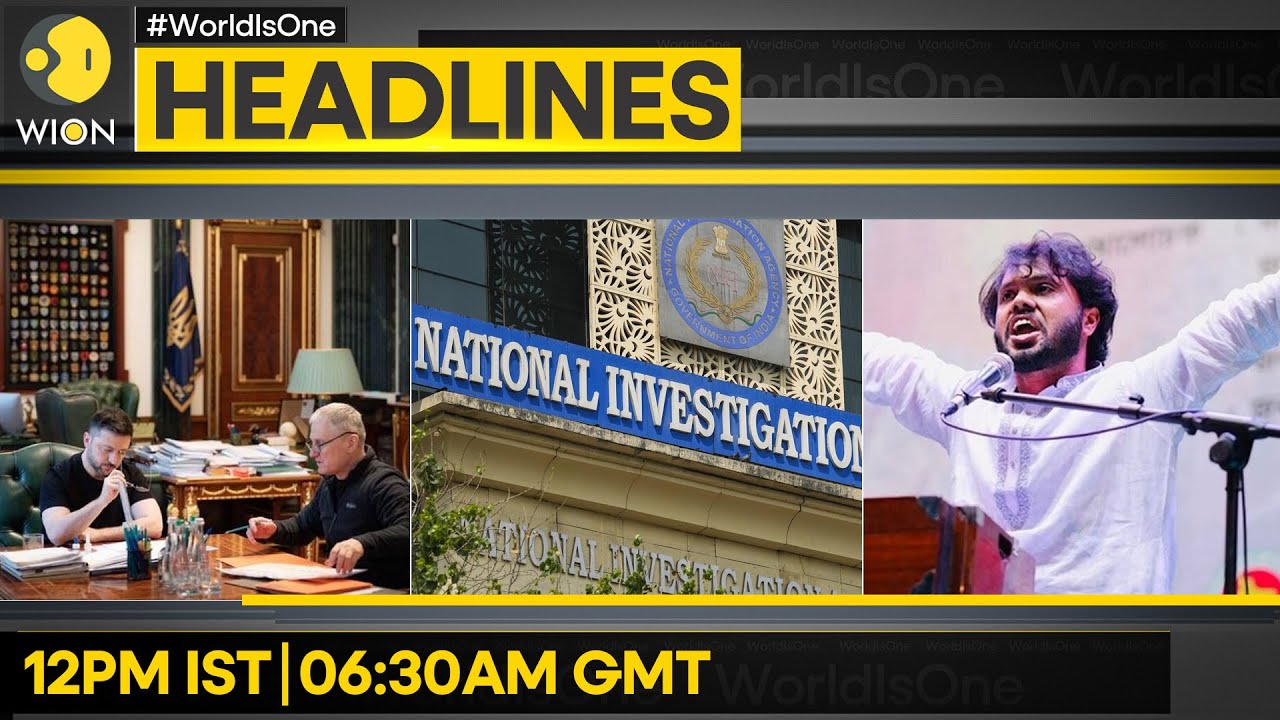 NIA to Investigate Gujarat Ricin Terror Plot | Ukraine Hosts Talks With Security Allies | HEADLINES NIA to Investigate Gujarat Ricin Terror Plot | Ukraine Hosts Talks With Security Allies | HEADLINES