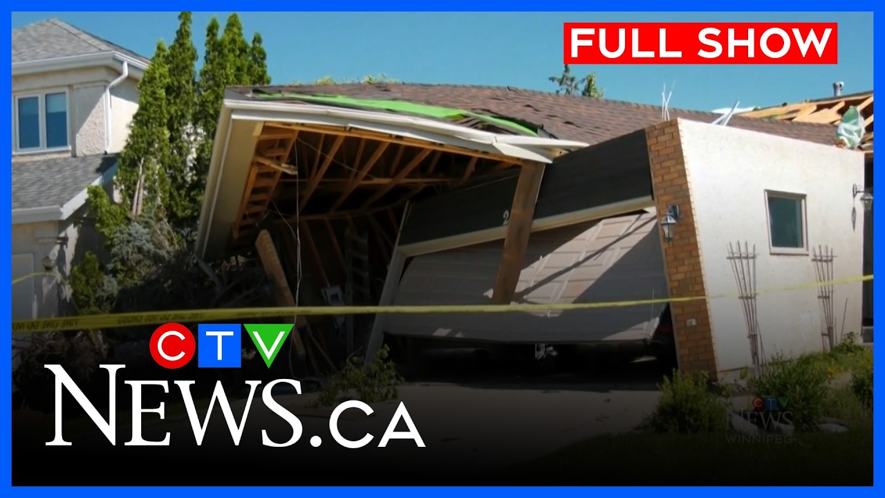 ⁣Southern Manitoba cleaning up after severe thunderstorm | CTV News Winnipeg at Six for June 30, 2026