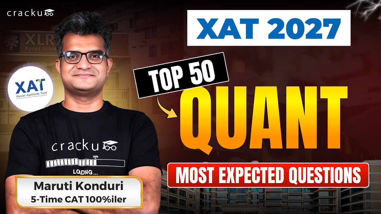 XAT 2026 - Top 50 Quant Most Expected Questions | XAT Preparation ...