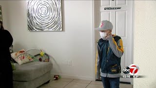 Courageous 11-year-old boy gets birthday he won't soon forget