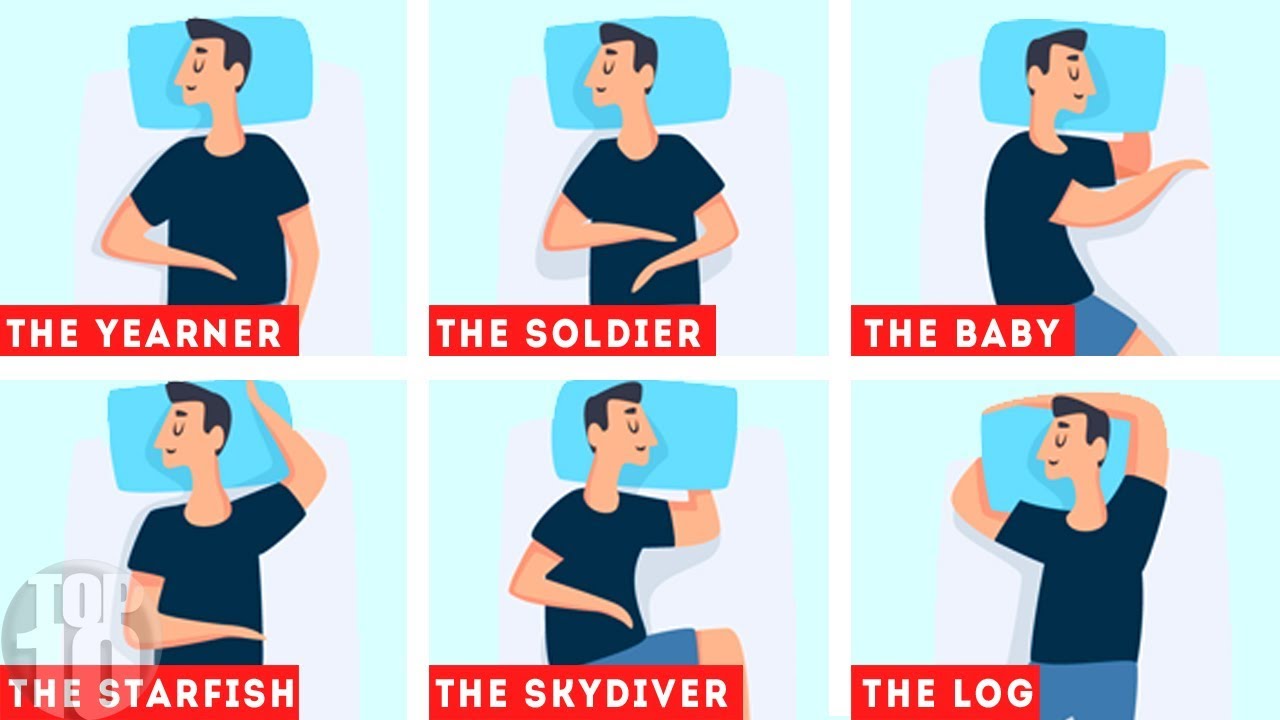 What Your Sleep Position Says About You Youtube