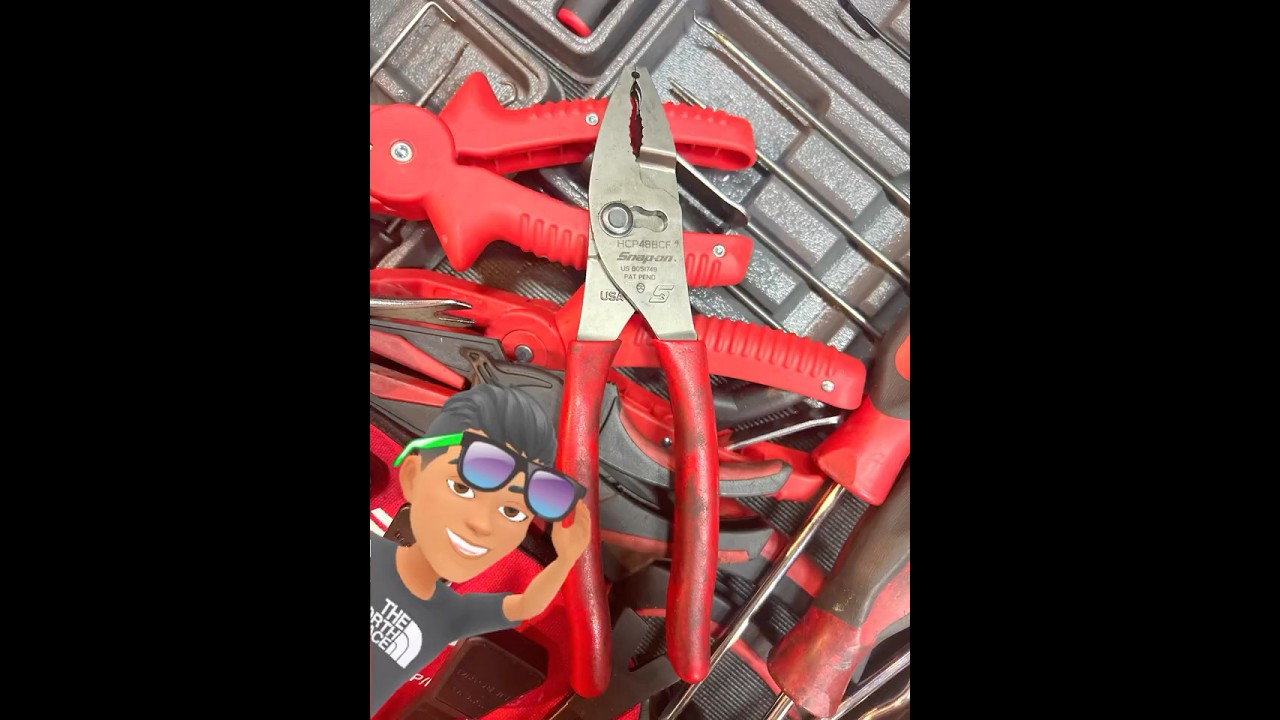 Snap-on HCP48BCF 8 Universal Hose Clamp Pliers - New, Single Unit, Made In USA