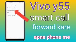 #Vivo y55 smart call forwarding setting how to Vivo y55 smart call #technicalpankaj screenshot 1