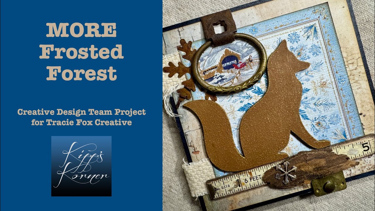 Морозный лес | Работа над новыми панелями | Книга в коробке