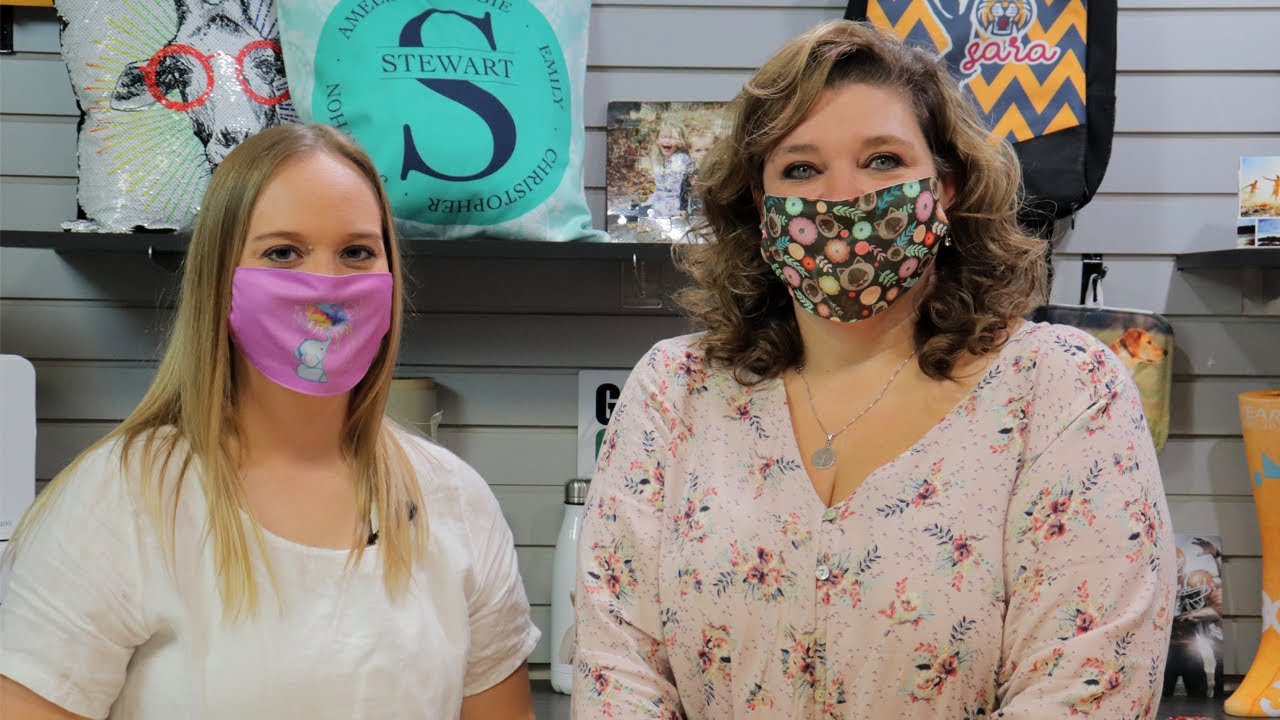 How to Decorate the No Trim Face Mask with Sublimation