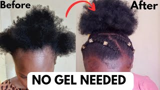 No Gel Needed! The Easiest 4C Puff Hack That Actually Lasts.