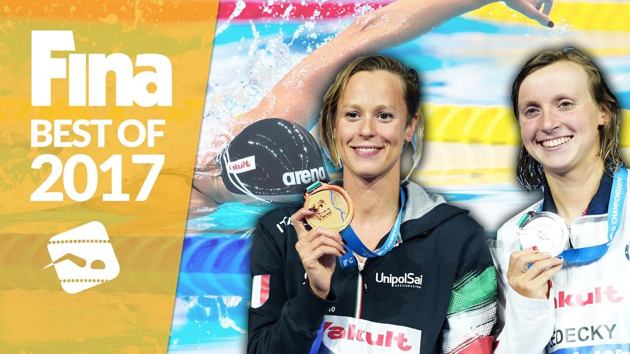 Federica Pellegrini beats Katie Ledecky! - Best of FINA 2017